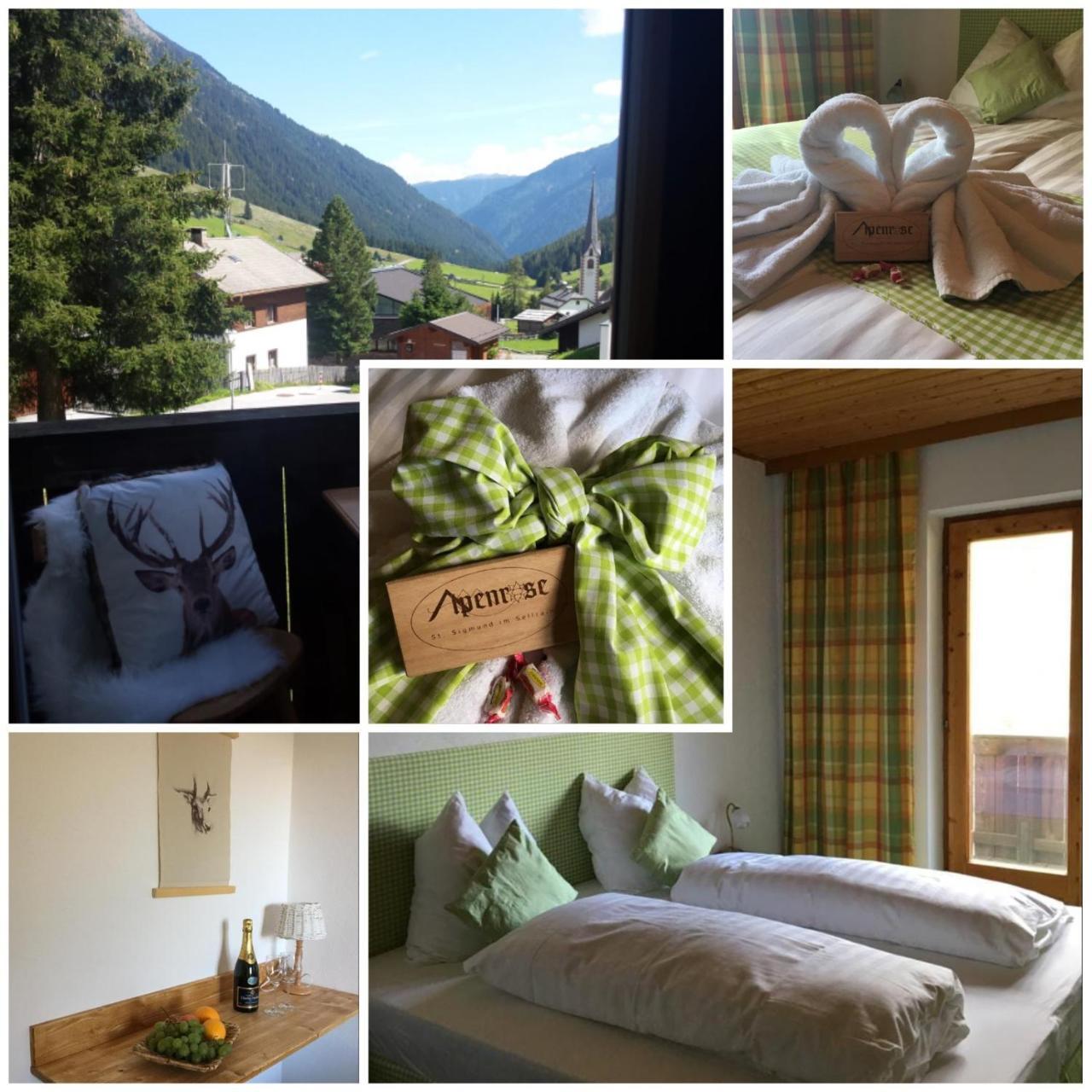 Pension Alpenrose Sankt Sigmund im Sellrain Exterior photo